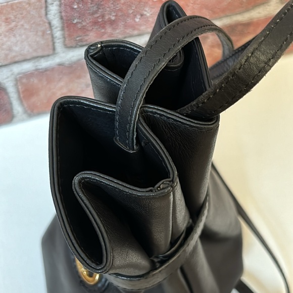 Authentic Celine triomphe Leather Vintage Bucket Bag - Picture 10 of 16